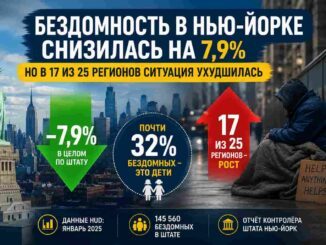 Государственный контролер: Бездомность в штате Нью-Йорк снизилась на 7,9%, но выросла в 17 из 25 регионов - news image