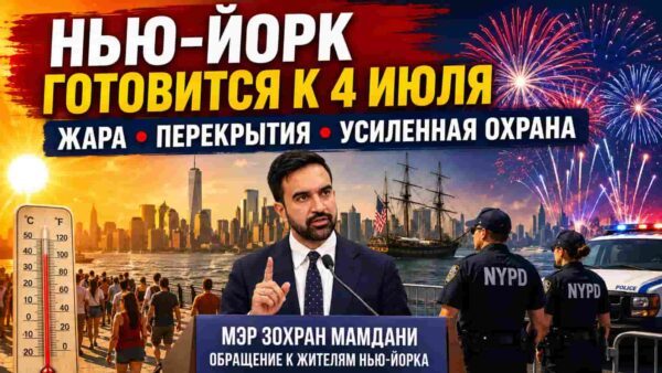 Нью-Йорк готовится к самому жаркому и самому охраняемому 4 июля за последние годы