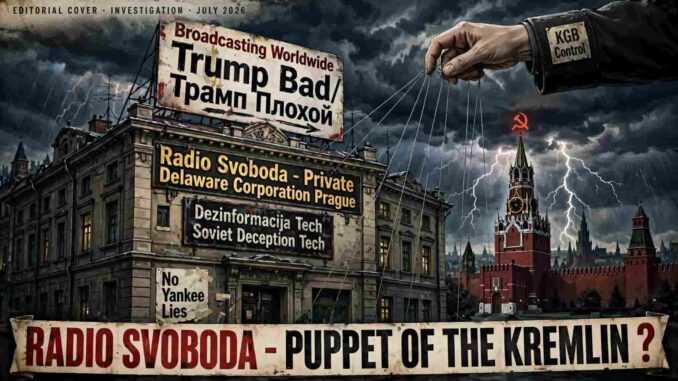 «Радио Свобода» снова подменяет факты политическими намеками .  Войну против Трампа и США сегодня ведет Барышников ? - news image