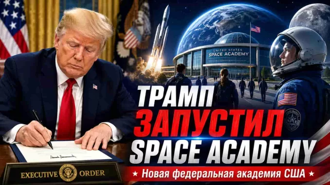 Трамп запускает проект United States Space Academy: США создают новую федеральную академию для подготовки лидеров космической отрасли -