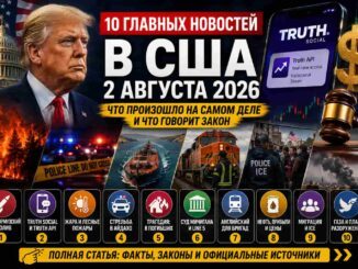 10 главных новостей, которые обсуждают в США 2 августа 2026 года: что произошло и что говорит закон - news image