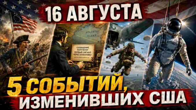 16 августа в истории США: пять событий, изменивших Америку - news image