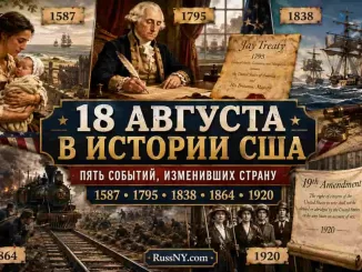 18 августа в истории США: пять удивительных событий, изменивших страну