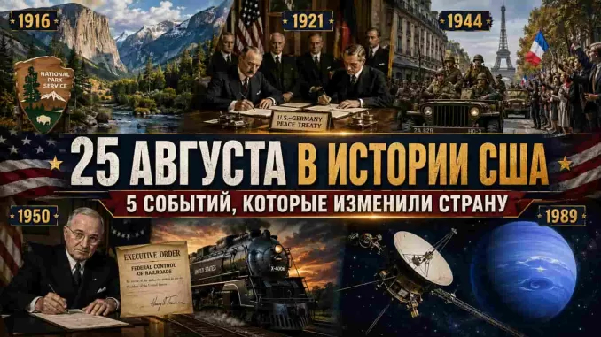25 августа в истории США: пять событий, которые изменили страну - Новости Нью-Йорка