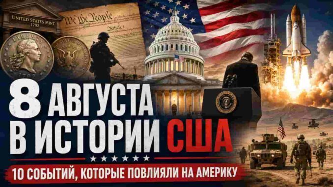 8 августа в истории США: 10 событий, которые повлияли на Америку - news image