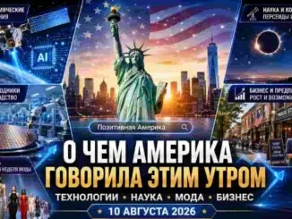 О чем Америка говорила этим утром: технологии, наука, мода и бизнес — 10 августа 2026 года - news image