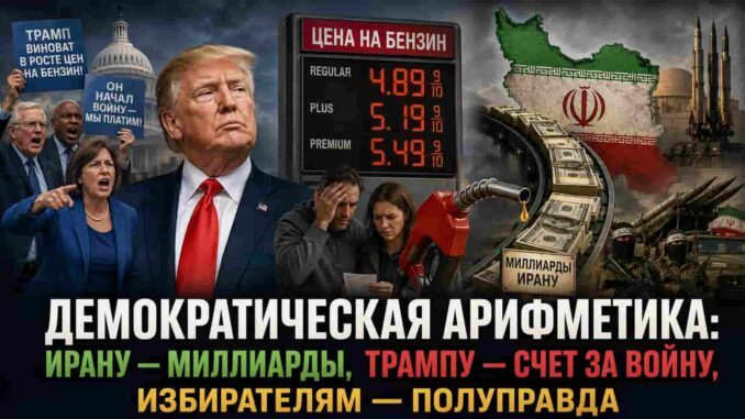 США. Демократическая арифметика: Ирану — миллиарды, Трампу — счет за войну, избирателям — полуправда