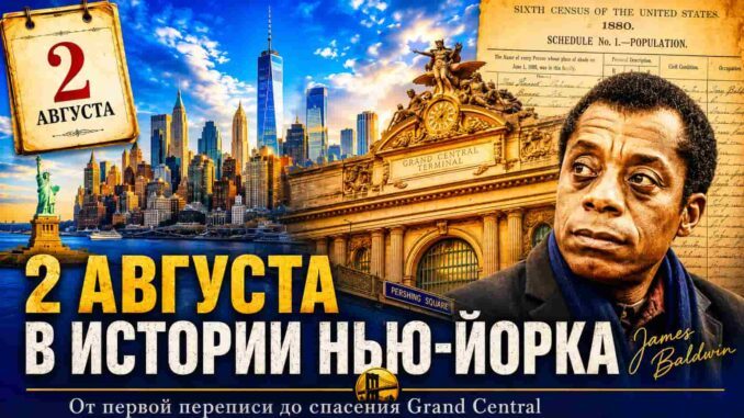 Этот день в истории Нью-Йорка: что произошло 2 августа