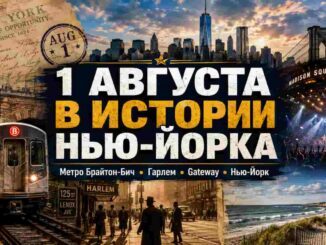 Этот день в истории Нью-Йорка: что произошло 1 августа История США