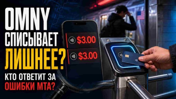 OMNY списывает лишние деньги? Кандидат в генпрокуроры Нью-Йорка требует расследования MTA - news image