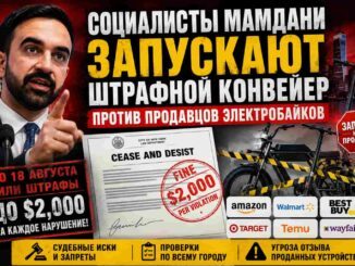 Социалисты Мамдани запускают новые источник доходов — штрафной конвейер против продавцов электробайков -