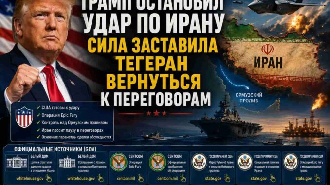 Трамп остановил новый удар по Ирану: сила заставила Тегеран вернуться к переговорам - news image