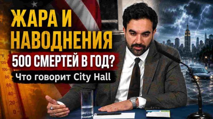 Жара, наводнения и 500 смертей в год: что Мамдани рассказал этническим СМИ и что подтверждают официальные данные