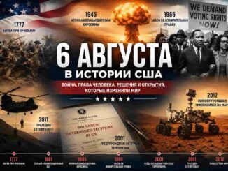 6 августа в истории США: от битвы за Нью-Йорк и Хиросимы до права голоса и полёта на Марс -