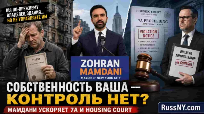 Нью-Йорк. Мамдани ускорит жилищные суды: экстренные дела против владельцев проблемных домов должны возвращаться в суд в течение пяти дней - person in news image