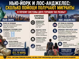 Почему Нью-Йорк оплачивал гостиницы мигрантам, а Лос-Анджелес — нет - news image
