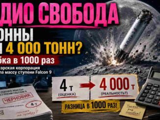 Бывшее «Радио Свобода» отправило на Луну четыре тысячи тонн вместо четырёх - news image