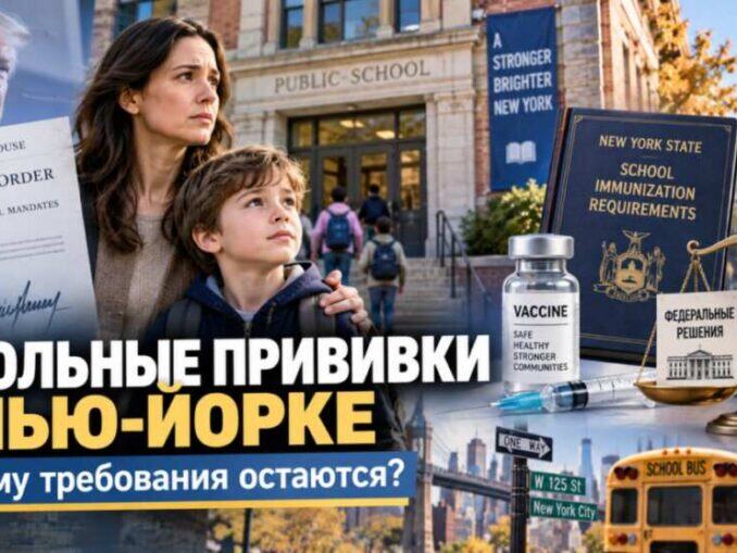 Почему в Нью-Йорке школы продолжают требовать прививки, несмотря на указ Трампа - children and classroom image