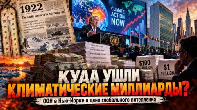 ООН в Нью-Йорке снова предупреждает о климатической угрозе. Что говорят реальные данные, Белый дом и документ 1922 года - news image