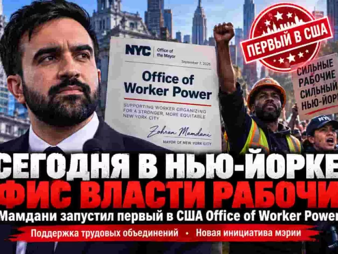 Нью-Йорк. От защиты работников к власти бюрократии? Мамдани создал Office of Worker Power и можно ли оспорить его в суде -