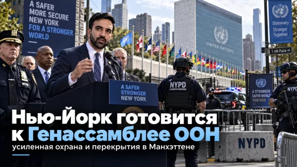 Нью-Йорк готовится к Генассамблее ООН: усиленная охрана, перекрытия улиц и «Gridlock Alert» в Манхэттене - person in news image