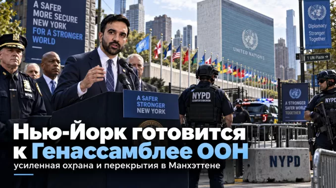 Нью-Йорк готовится к Генассамблее ООН: усиленная охрана, перекрытия улиц и «Gridlock Alert» в Манхэттене - person in news image