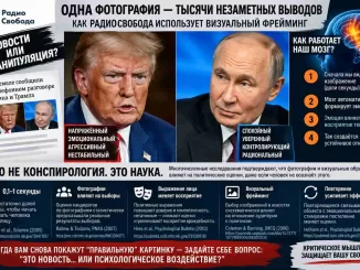 Анти- фейк.  «Плохой» и «хороший» : что нейро-наука говорит о фотографии Трампа и Путина на сайте Радио Свобода - news image