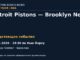 Баскетбол: Detroit Pistons — Brooklyn Nets — 30.10.2026 · 19:30 по Нью-Йорку, Barclays Center