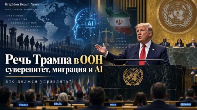 Речь Трампа в ООН была не только об Иране. Главный вопрос — кто должен управлять? - news image