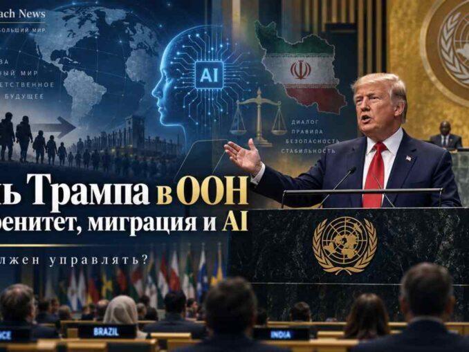 Речь Трампа в ООН была не только об Иране. Главный вопрос — кто должен управлять? - news image
