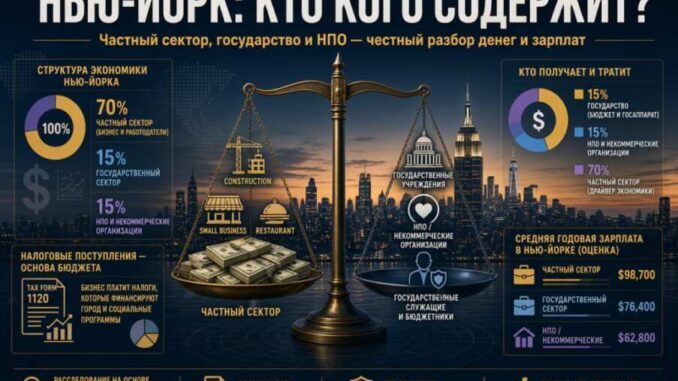 Нью-Йорк: на шее у  работяг — капиталистов? - news image
