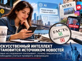 Искусственный интеллект становится источником новостей: новые исследования показывают, почему американцам необходимо учиться проверять информацию - news image