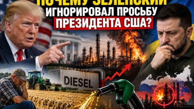 Почему Зеленский проигнорировал просьбу президента США? - news image