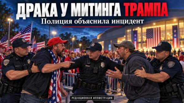 Драка у митинга Трампа в Огайо: полиция объяснила появление ножа на видео - news image